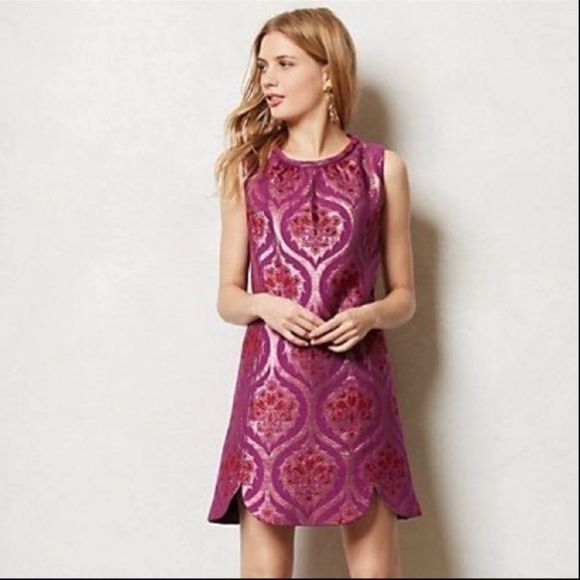 Anna Sui Dresses & Skirts - Anna Sui Baroque Shift Dress